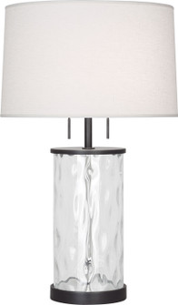 Gloria Two Light Table Lamp in Deep Patina Bronze w/Wavy Glass Body (165|Z1440)