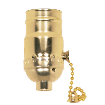 On-Off Pull Chain Socket in Brite Gilt (230|80-1006)