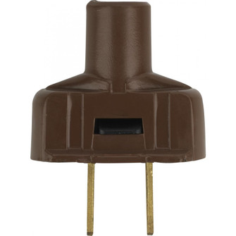 Plug With Terminal Screws in Brown (230|90-1114)