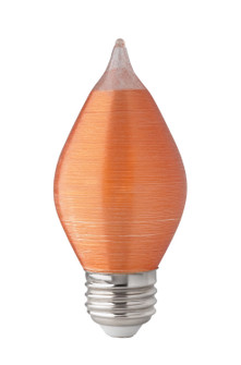 Light Bulb in Spun Amber (230|S22712)