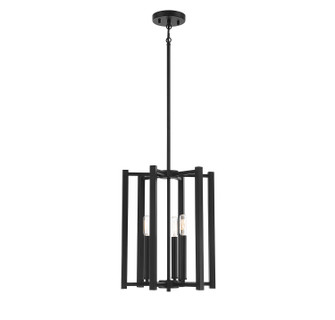 Benson Three Light Pendant in Matte Black (51|3-7700-3-89)