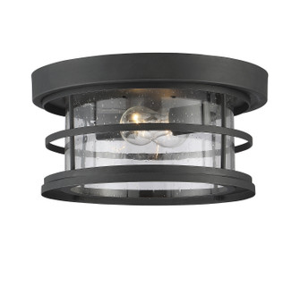 Barrett Two Light Flush Mount in Black (51|5-369-13-BK)