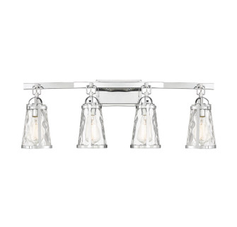 Albany Four Light Bath Bar in Polished Chrome (51|8-560-4-11)