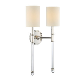 Fremont Two Light Wall Sconce in Polished Nickel (51|9-103-2-109)