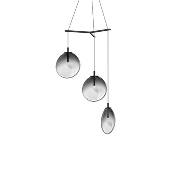 Cantina LED Pendant in Satin Black (69|2995.25K-MED)