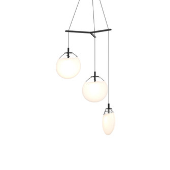 Cantina LED Pendant in Satin Black (69|2995.25W-MED)