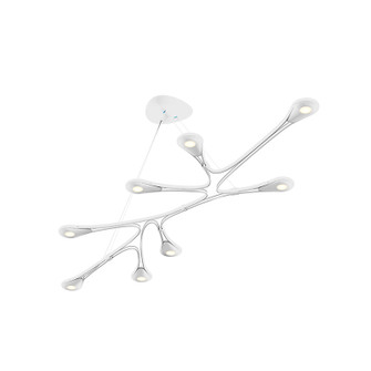 Abstraction LED Pendant in Satin White (69|3272.03)