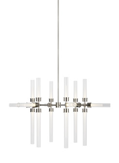 Linger LED Chandelier in Polished Nickel (182|700LNG18N-LED930)