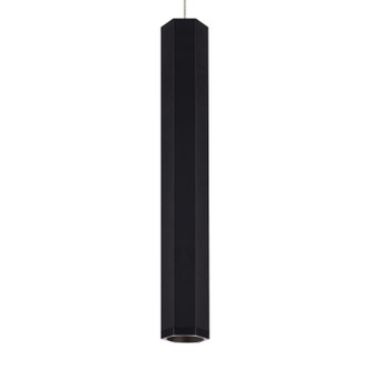 Blok One Light Pendant in Matte Black/Satin Nickel (182|700MOBLKLBS)