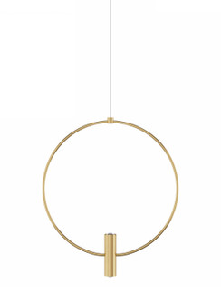 Layla LED Pendant in Natural Brass (182|700MPLAY13NB-LED930)