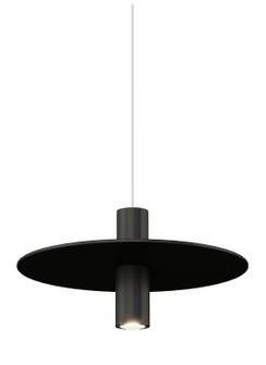 Ponte LED Pendant in Nightshade Black (182|700MPPNTB-LED930)