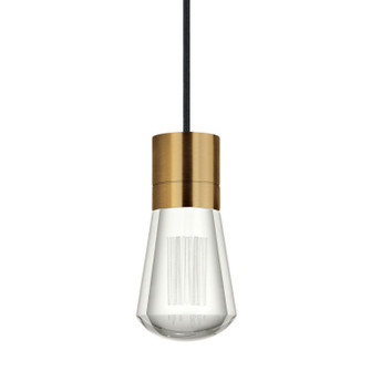 Alva LED Pendant in Aged Brass (182|700TDALVPMCBR-LEDWD)