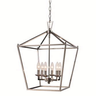 Lacey Six Light Pendant in Polished Chrome (110|10266 PC)