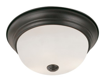 Bowers Two Light Flushmount in Rubbed Oil Bronze (110|13718 ROB)