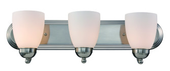 Clayton Three Light Vanity Bar in Brushed Nickel (110|3503-1 BN)