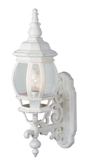 Francisco One Light Wall Lantern in White (110|4050 WH)