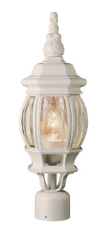 Parsons One Light Postmount Lantern in White (110|4060 WH)