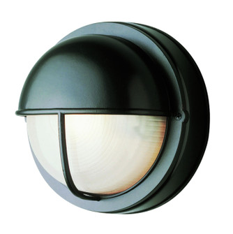 Well One Light Bulkhead in Black (110|4120 BK)