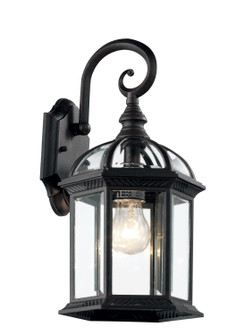 Wentworth One Light Wall Lantern in Black (110|4181 BK)