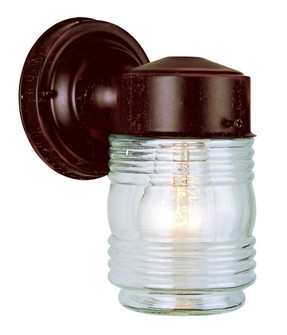 Quinn One Light Wall Lantern in Rust (110|4900 RT)