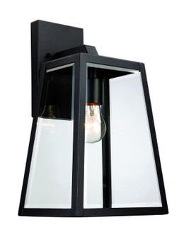Obsidian One Light Wall Lantern in Black (110|50212 BK)