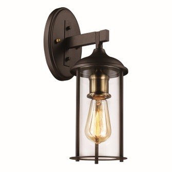Blues One Light Wall Lantern in Rubbed Oil Bronze /Antique Brass (110|50230 ROB)