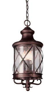 Chandler Three Light Hanging Lantern in Rubbed Oil Bronze (110|5124 ROB)