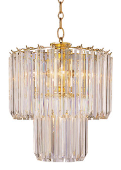 Tranquility Five Light Pendant in Polished Brass (110|9646 PB)