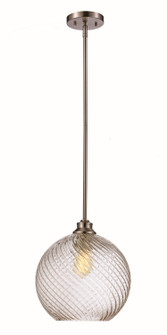 Lucid One Light Pendant in Brushed Nickel (110|PND-2150)