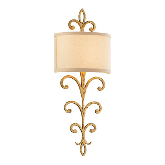 Crawford Two Light Wall Sconce in Crawford Gold (67|B7182)