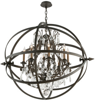 Byron Eight Light Chandelier in Vintage Bronze (67|F2998)