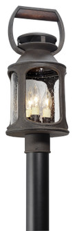 Old Trail Three Light Post Lantern in Centennial Rust (67|P4515)