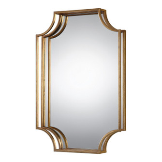 Lindee Mirror in Antiqued Gold Leaf (52|09123)