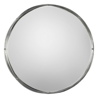 Ohmer Mirror in Antiqued Metallic Silver Leaf (52|09225)