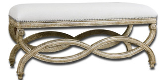 Karline Bench in Antiqued Almond (52|23075)