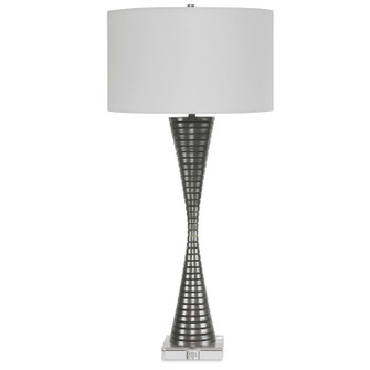 Renegade One Light Table Lamp in Masculine Look With Ribbed Texture (52|28473)