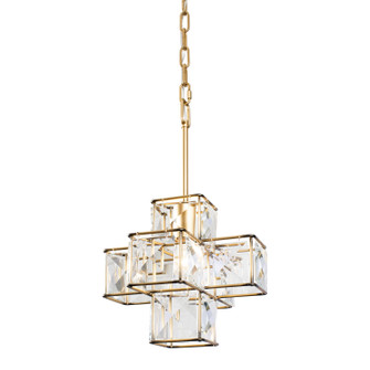 Cubic One Light Pendant in Calypso Gold (137|329P01CG)