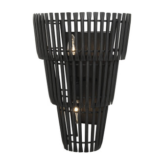 Apollo Two Light Wall Sconce in Carbon Black (137|355W02CB)