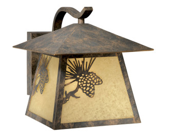 Whitebark One Light Outdoor Wall Mount in Olde World Patina (63|OW50593OA)
