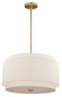 Burnaby Four Light Pendant in Matte Brass (63|P0192)