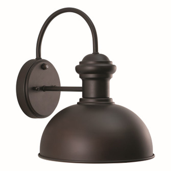 Franklin One Light Outdoor Wall Mount in Oil Burnished Bronze and Light Gold (63|T0016)