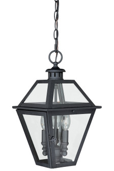 Nottingham Three Light Outdoor Pendant in Textured Black (63|T0081)