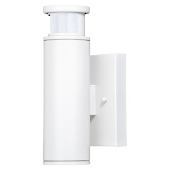 Chiasso LED Motion Sensor Dusk to Dawn Outdoor Wall Light in Textured White (63|T0343)