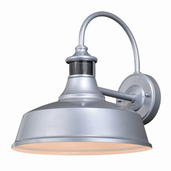 Dorado One Light Motion Sensor Outdoor Wall Light in Satin Silver and White (63|T0388)