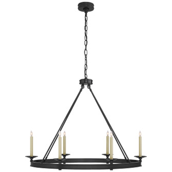 Launceton Six Light Chandelier in Bronze (268|CHC 1603BZ)