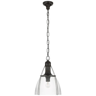 Prestwick One Light Pendant in Bronze (268|CHC 5475BZ-CG)