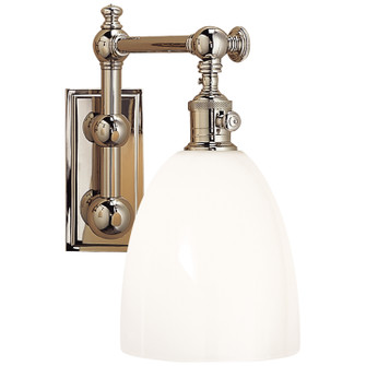 Pimlico One Light Wall Sconce in Polished Nickel (268|CHD 2153PN-WG)