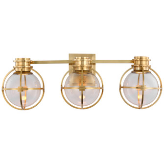 Gracie LED Wall Sconce in Antique-Burnished Brass (268|CHD 2483AB-CG)