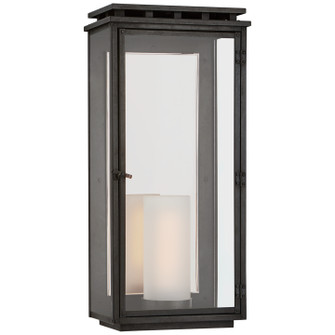 Cheshire One Light Wall Lantern in Aged Iron (268|CHO 2606AI-CG)