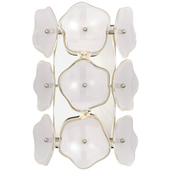 Leighton Two Light Wall Sconce in Polished Nickel (268|KS 2065PN-CRE)